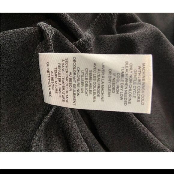 NWT Tahari Duster Cardigan Black Size Large - Picture 8 of 9